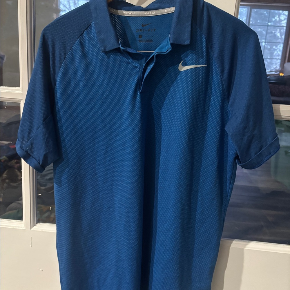 Nike Blue Polo